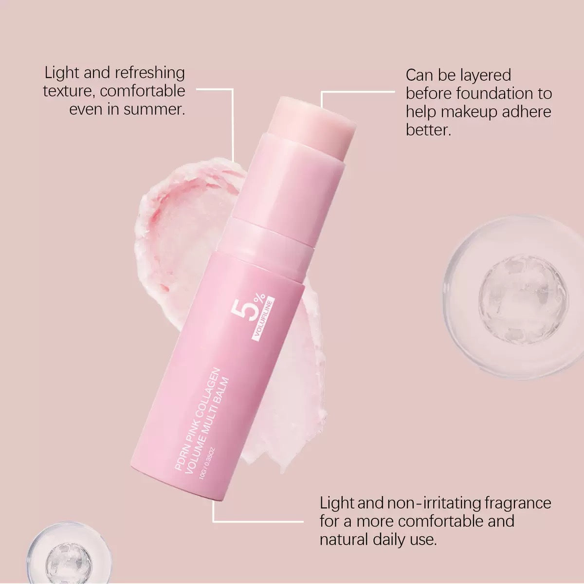 Moisturizing collagen eye balm